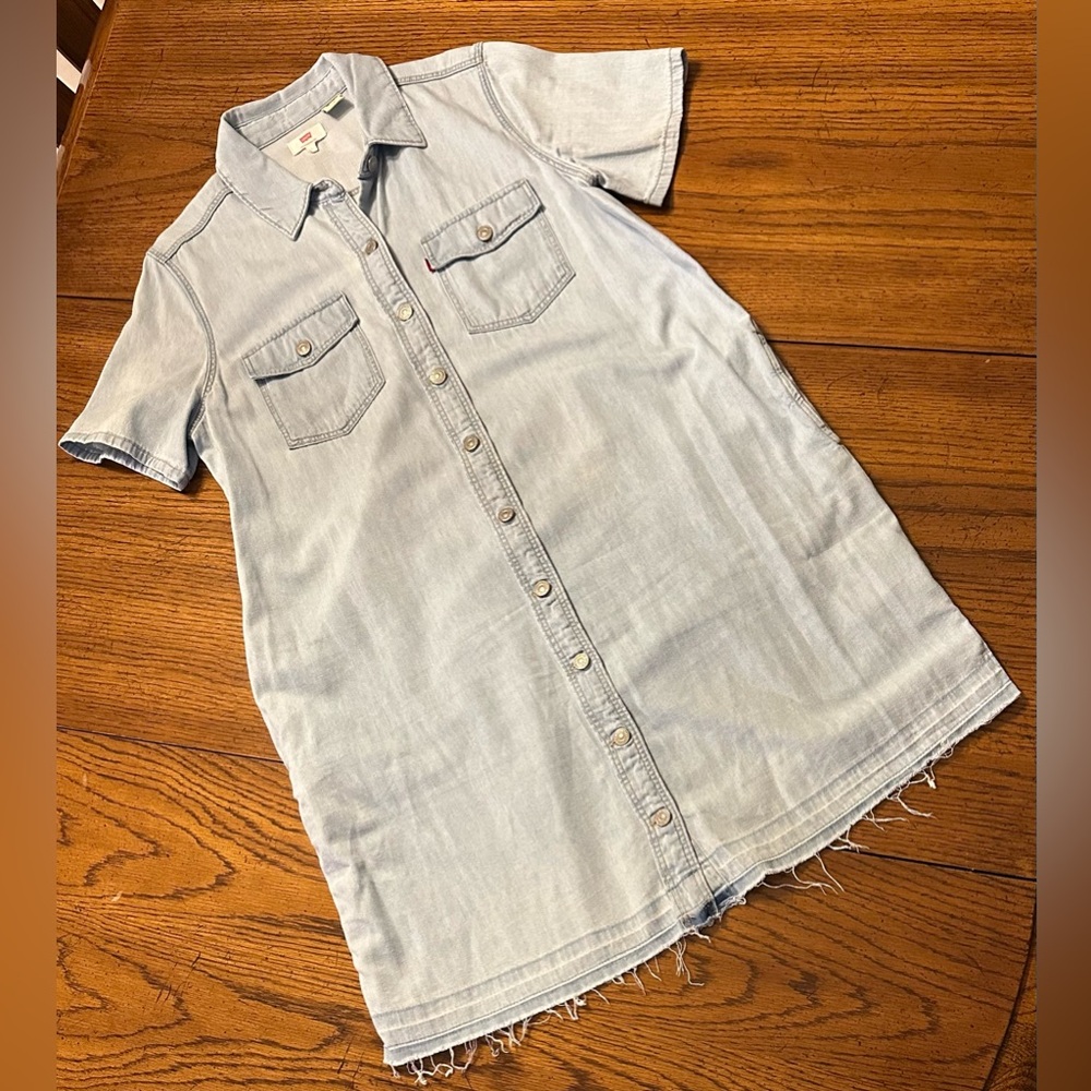Levi's women’s Button Down Denim Dress